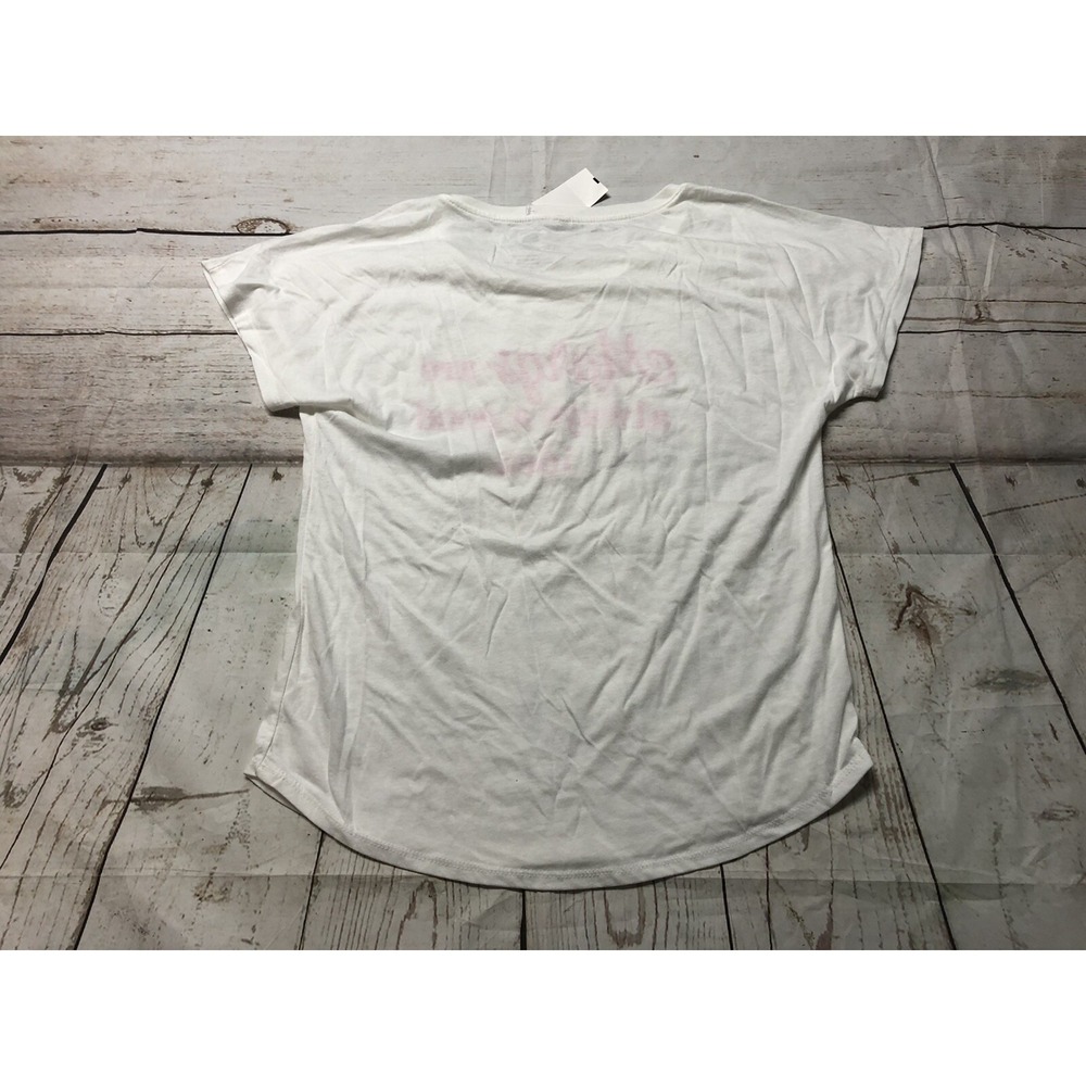 Charming Oaks Women's White Margaritas Are Always A Good Idea T-Shirt Size M - Picture 4 of 4